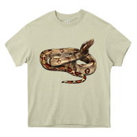 Mossy red tail boa snake Heavy Core Tee - LillyAllenDesigns