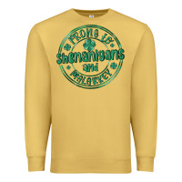 Antique Gold prone to shenanigans and malarkey Premium Sweatshirt - MaliasSmallBusiness
