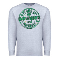 Heather Grey prone to shenanigans and malarkey Premium Sweatshirt - MaliasSmallBusiness