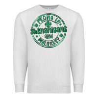 Oatmeal Heather prone to shenanigans and malarkey Premium Sweatshirt - MaliasSmallBusiness