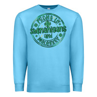 Ocean Blue prone to shenanigans and malarkey Premium Sweatshirt - MaliasSmallBusiness