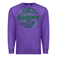 Purple prone to shenanigans and malarkey Premium Sweatshirt - MaliasSmallBusiness