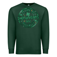 Sports Green prone to shenanigans and malarkey Premium Sweatshirt - MaliasSmallBusiness