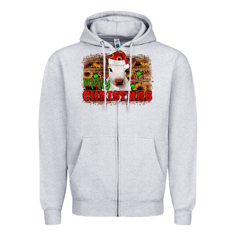 Merry Christmas Zipper Hoodie by JahusDesignShop | Teevron