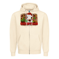 Sandshell merry christmas Zipper Hoodie - JahusDesignShop