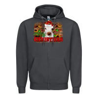 Smoke merry christmas Zipper Hoodie - JahusDesignShop