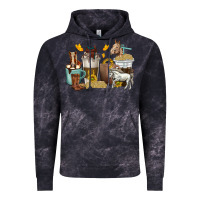 Cloud Black coffee cups horses Vintage Hoodie - texasbilliewilder