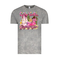 Cloud Rock cowgirl summer Vintage Tee - texasbilliewilder