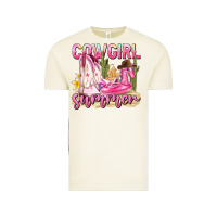 Vintage Arctic cowgirl summer Vintage Tee - texasbilliewilder