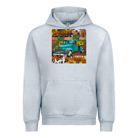 Heather Grey country roads take me home truck coaster Urban Hoodie - Jasminsmagicworld