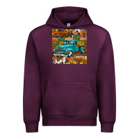 Mauve Wine country roads take me home truck coaster Urban Hoodie - Jasminsmagicworld