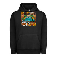 Pigment Black country roads take me home truck coaster Urban Hoodie - Jasminsmagicworld