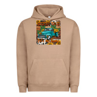 Pigment Burro country roads take me home truck coaster Urban Hoodie - Jasminsmagicworld