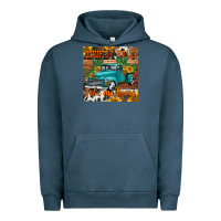 Pigment Midnight Navy country roads take me home truck coaster Urban Hoodie - Jasminsmagicworld