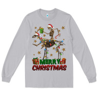 Moon Dust merry christmas deer skeleton Long Sleeve Tee - FaDigitalArtStudio
