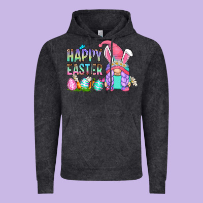 Happy Easter Gnomes Vintage Hoodie Designed By Zillion Design Studio