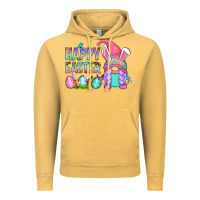 Vintage Mustard happy easter gnomes Vintage Hoodie - Zillion Design Studio