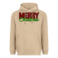 Mushroom merry christmas tartan Heavyweight Hoodie - Jasminsmagicworld