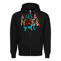 Black it's noel y'all Zipper Hoodie - JahusDesignShop