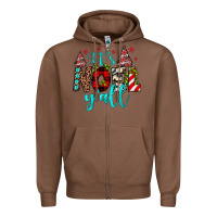 Chestnut it's noel y'all Zipper Hoodie - JahusDesignShop