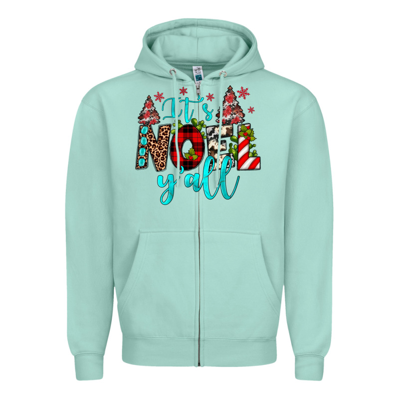 It's Noel Y'all Zipper Hoodie by JahusDesignShop | Teevron