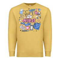 Antique Gold can't talk right now doing nurse stuff Premium Sweatshirt - MaliasSmallBusiness
