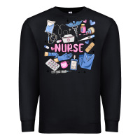 Black can't talk right now doing nurse stuff Premium Sweatshirt - MaliasSmallBusiness
