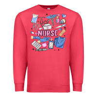 Cardinal can't talk right now doing nurse stuff Premium Sweatshirt - MaliasSmallBusiness