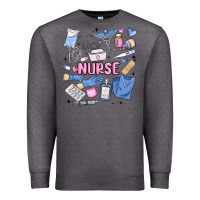 Charcoal Heather can't talk right now doing nurse stuff Premium Sweatshirt - MaliasSmallBusiness
