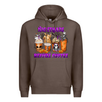 Coffee Nightmare Before Coffee Cups Premium Hoodie - MaliasSmallBusiness