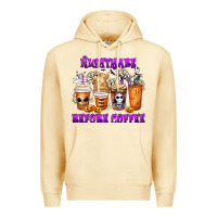 Pina Colada Nightmare Before Coffee Cups Premium Hoodie - MaliasSmallBusiness