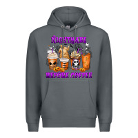 Rock Nightmare Before Coffee Cups Premium Hoodie - MaliasSmallBusiness