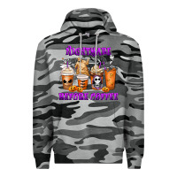 Slate Camo Nightmare Before Coffee Cups Premium Hoodie - MaliasSmallBusiness