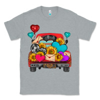 Heather Grey western truck with heart Classic Tee - HRA Design Shop