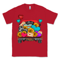 Red western truck with heart Classic Tee - HRA Design Shop