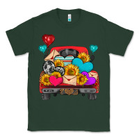 Sports Green western truck with heart Classic Tee - HRA Design Shop