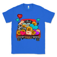 True Royal western truck with heart Classic Tee - HRA Design Shop