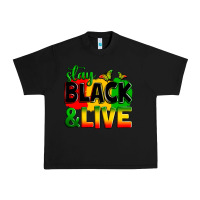 Black stay black and live Urban Heavy Tee - Zillion Design Studio