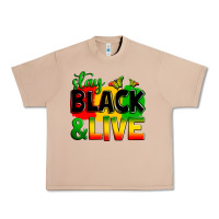 Burro stay black and live Urban Heavy Tee - Zillion Design Studio
