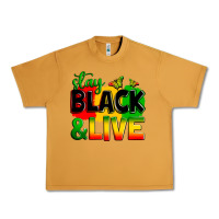 Peanut Butter stay black and live Urban Heavy Tee - Zillion Design Studio