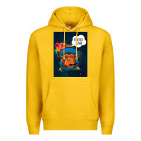 Lemon Forever Alone, Monkey, Space, Monkey At Space, Premium Hoodie - Bettercallsaul