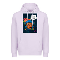 Lilac Forever Alone, Monkey, Space, Monkey At Space, Premium Hoodie - Bettercallsaul