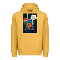 Mustard Forever Alone, Monkey, Space, Monkey At Space, Premium Hoodie - Bettercallsaul