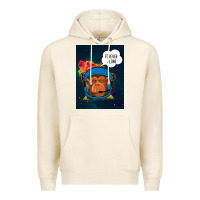 Tofu Forever Alone, Monkey, Space, Monkey At Space, Premium Hoodie - Bettercallsaul