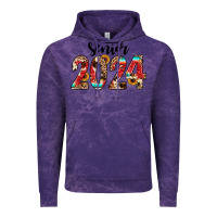 Cloud Purple senior 2024 western Vintage Hoodie - JahusDesignShop