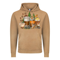 Vintage Camel coffee cups tiger with coffee beans Vintage Hoodie - texasbilliewilder
