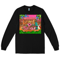 Black beach babe Long Sleeve Tee - HRA Design Shop