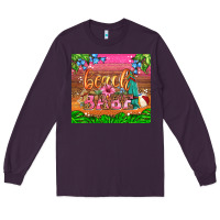 Plum beach babe Long Sleeve Tee - HRA Design Shop