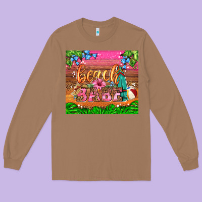 Beach Babe Long Sleeve Tee Designed By Hra Design Shop