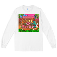 White beach babe Long Sleeve Tee - HRA Design Shop